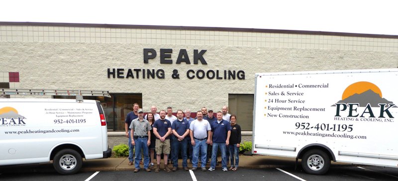 Call Peak Heating & Cooling Inc. for great Furnace repair service in Chanhassen MN