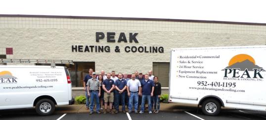 Allow Peak Heating & Cooling Inc. to repair your Air Conditioning in Eden Prairie MN
