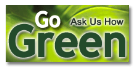 As us how we Go Green